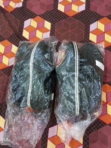 2 Pair Stylish Black Sneakers (Size - 7,8)