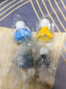 Set of Four Cute Monk Figurines Combo