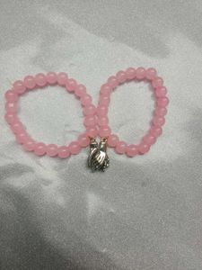 Rose Quartz Bracelet Set