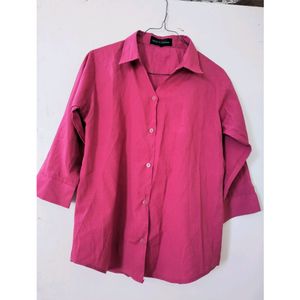 Magenta Formal Shirt