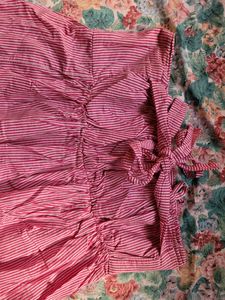 Strappy Embroidered Top