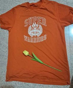 Orange Graphic Tee