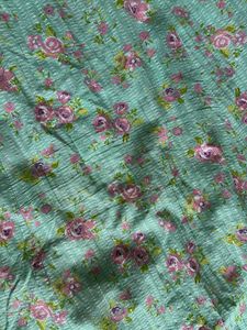 Floral Print Shirt kurthi