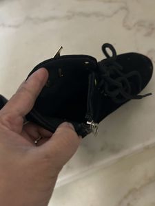 Stylish Black Heeled Booties