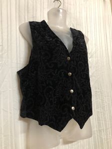 Black Formal Waistcoat