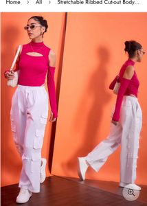 Uptownie Pink Bodysuit