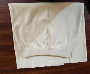 All New Elegant Beige Knit Midi Skirt