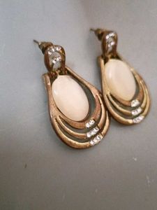 Vintage Gold-Tone Earrings