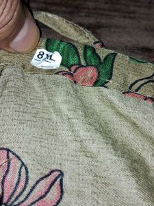 Elegant Green &amp; Brown Salwar Kameez Suit