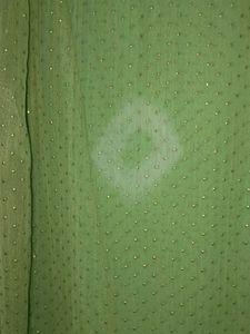 Elegant Embroidered Green Kurti Set