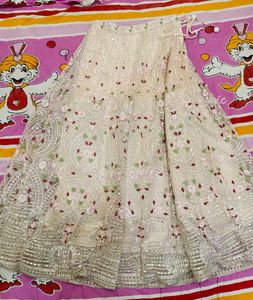 Elegant Embroidered Wedding Lehenga