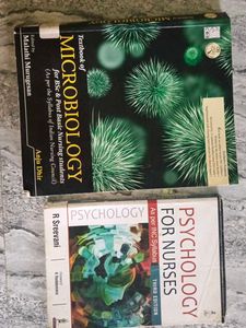Nursing Textbooks: Microbiology & Psychology