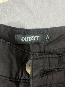 Black Cargo Shorts