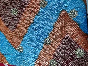 Multicolor Designer Saree