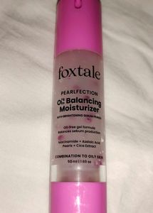 Foxtale Oil Balancing Moisturizer
