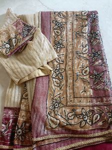 Heavy Work Saree