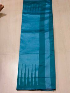 Elegant Teal Saree