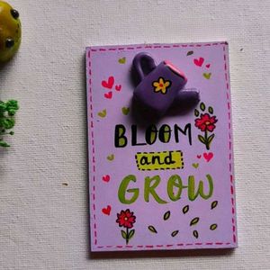 3D Clay Fridge Magnets 🌷