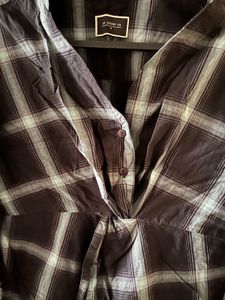 Black Checkered Shirt