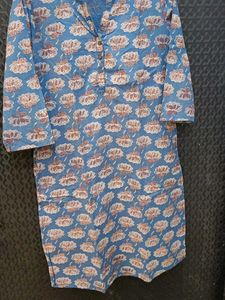 Floral Print Kurta