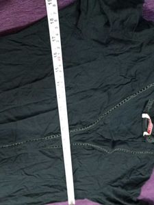 Short Black Kurta