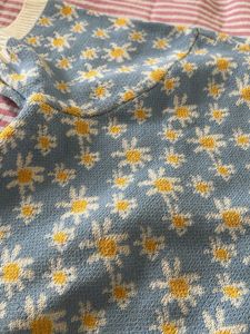 Cute Floral Knit Top