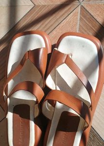 Brown Thong Sandals