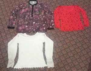 Tops Bundle of 3 - Long Sleeve