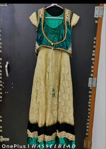 Green Anarkali
