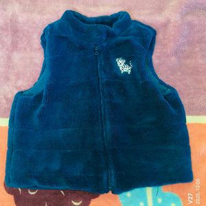 Baby Blue Fleece Vest