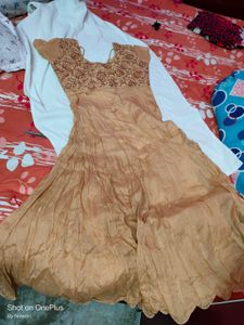 Pure Cotton Anarkali Suit