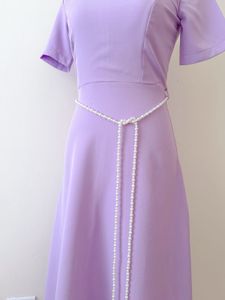 DRESS WITH TAGS (Pearl Belt Included)