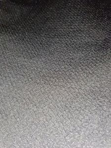 black skin fit bell bottom trouser