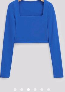 Sale!! Navy Blue Crop Top