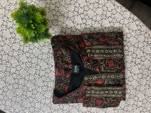 Elegant Floral Kurta