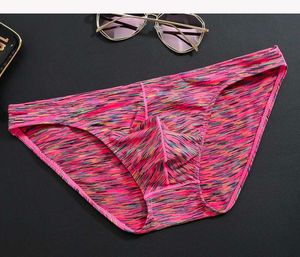 Rainbow Briefs Sexy Low Waist Breathable