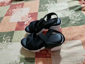 Black Platform Sandals