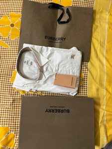 Men’s Burberry Luxury White Shirt Size 42