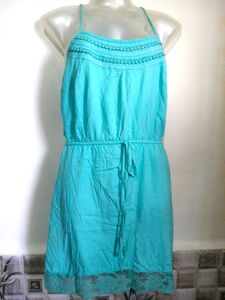 🎄Buy 2, Get 1 Free🎁M/L Aqua Summer Dress