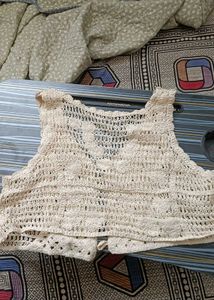 Crochet Sleeveless Vest