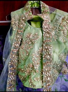 FIX DISCOUNTED PRICE 💖 Jacket Pattern Lehenga Set