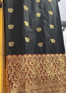 Elegant Black Saree