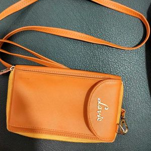 Brown Sling Bag For Women And Girls..