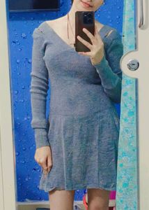 Woolen Mini Dress Used Only 2 Times