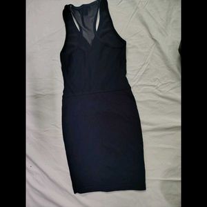 Forever 21, Navy blue Bodycon Zip up Dress