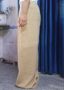 Beige Baggy Oldmoney Pant