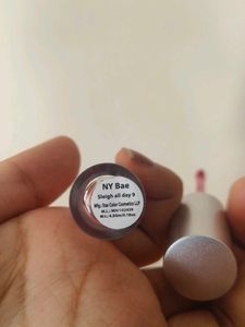 NYbae Liquid Lipstick In Shade Sleigh All Day 9