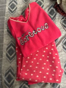 Pink "I'm so Gorgeous" Pajamas Set