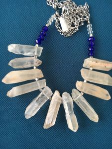 Natural Crystal Quartz Necklace