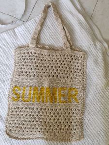 anko Summer Crochet Tote Bag